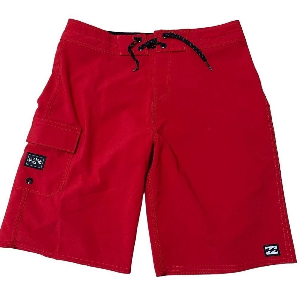 Billabong red shorts. Size 25.    A453